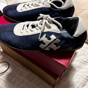 Tory Burch Women's Vintage Double T Trainers Sneakers